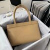 Chanel Vintage CC Open Tote Caviar East West Beige For Women, Women&rsquo;s Bags 14.5in/36.9cm