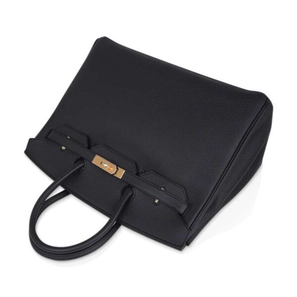 46BCFCC4-6981-FFA9-D316-33FDC4998ACC_bfc845b3-b866-4e15-a063-f92a15b70e4b.jpg Limited Edition Birkin 30 Bag Plomb (Off Black) Togo Leather with Gold Hardware