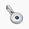 Evil Eye Amulet Sterling Silver with Lapis