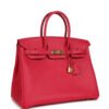Birkin 30 Rose Extreme Epsom Gold Hardware