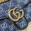 Gucci marmont 26 cm blue denim