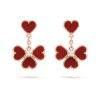 Sweet Alhambra effeuillage earrings