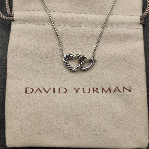 500AA4B0-B2AC-77D0-11D4-3FBB54A9C262.jpg Cable Collectibles® Interlocking Heart Necklace Sterling Silver, 16.4mm