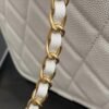 Chanel Small Flap Bag With Top Handle White For Women, Women&rsquo;s Bags 8.1in/20.5cm
