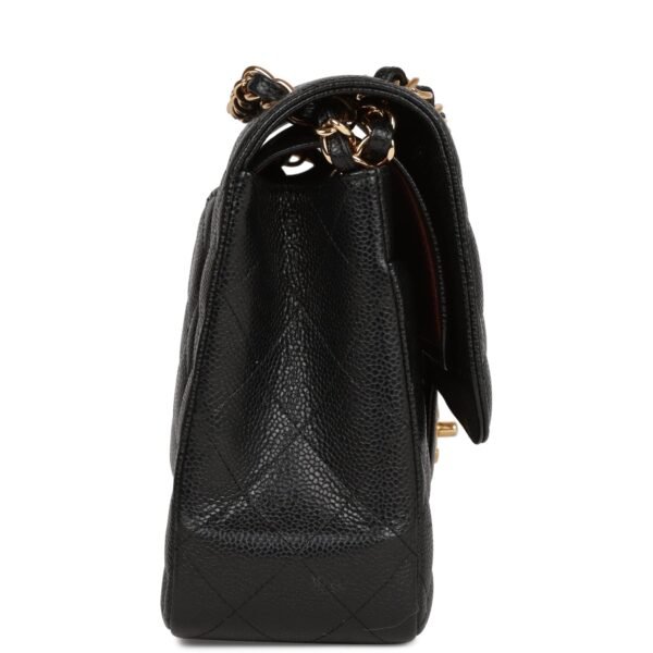 Jumbo Classic Double Flap Bag Black Caviar Gold Hardware