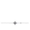 Color Blossom Bb Star Bracelet, White Gold, Grey Mother-Of-Pearl And Diamond