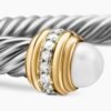 52C85DC5-A34B-B6D9-EFD6-F08085B5DDBA.jpg Classic Cablespira® Bracelet 18K Yellow Gold with Pearls and Diamonds, 7mm