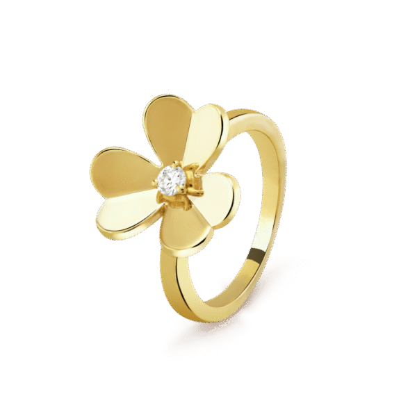 Frivole ring, 1 flower, small model