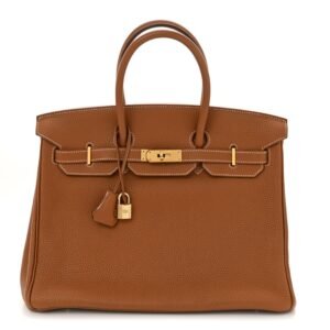 Birkin 30 Taurillon Clemence Gold Hardware