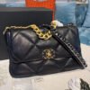 57C35484-E9A2-DF5F-F35A-3F9FE3C87306.jpg Chanel 19 Flap Bag 30cm Goatskin Leather Spring/Summer Act 1 Collection, Black