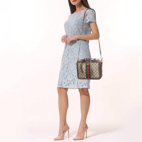 OPHIDIA SMALL TOP HANDLE BAG