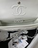 582C94CB-8CE7-2474-53AD-A6AA8722EC6A.jpg CHANEL SMALL CLASSIC FLAP HANDBAG SILVER METAL