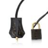 Birkin 35 Black Porosus Crocodile with Gold Hardware