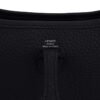 Mini Evelyne TPM Bag Black Clemence Leather with Palladium Hardware