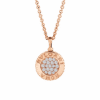 Bulgari Double Faceted Gemstone Necklace
