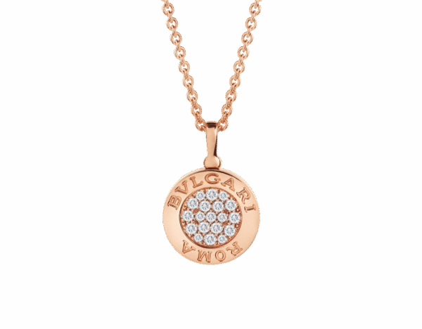 Bulgari Double Faceted Gemstone Necklace