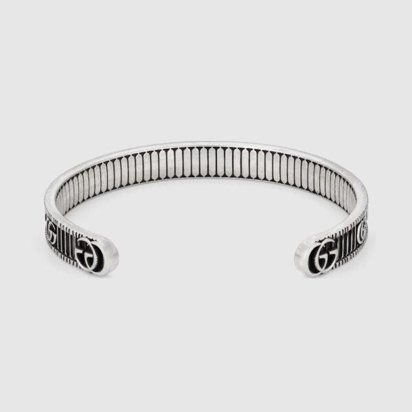 BRACELET WITH DOUBLE G IN SILVER
