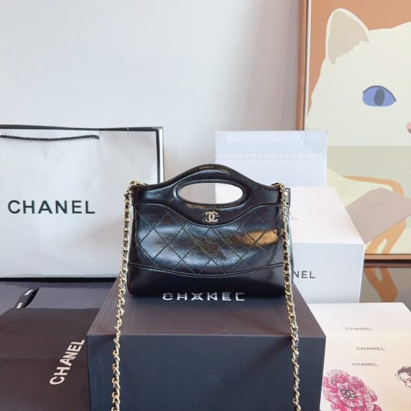 31 MINI SHOPPING BAG - BLACK