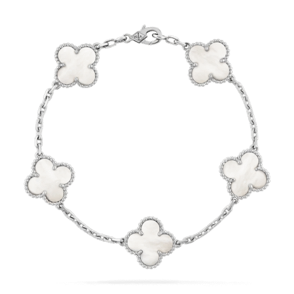 Vintage Alhambra bracelet, 5 motifs