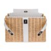 Kelly 35 Picnic Bag White Swift Leather / Osier (Wicker) Limited Edition