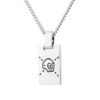 Sterling Silver Ghost Pendant Necklace YBB45531500100U