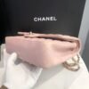 5F561DFE-FEAD-17A2-C552-5BB27760A4C8.jpg Chanel Medium Classic Double Flap Light Pink Caviar Light Gold Hardware