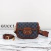 Gucci Horsebit 1955 Demin Mini Shoulder Bag
