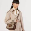 Gucci Horsebit 1955 Canvas Small Shoulder Bag