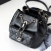 62920640-E2D3-1468-3026-EC30E827916C.jpg Chanel Backpack Black For Women 7 in/18cm