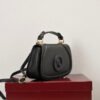 Gucci Blondie Leather Top Handle Black 27x17cm