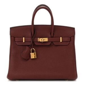 Birkin 30 Rouge H in Togo Leather with Gold Hardware