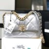63E3AB60-3B7E-707D-3FFF-0E94192C902C.jpg Chanel 19 Flap Bag As1160 Silver