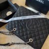 646AE79F-0F2C-67F5-5C7E-0906CC5B4EE8.jpg Chanel Grand Shopping Tote Black Caviar Silver Hardware