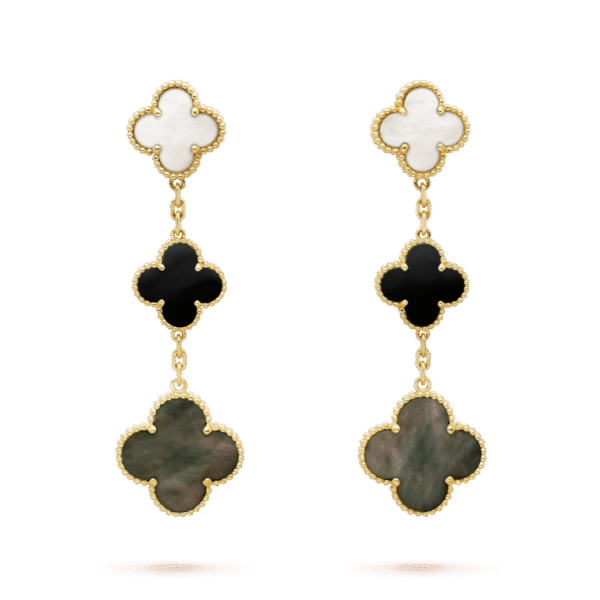 Magic Alhambra earrings, 3 motifs