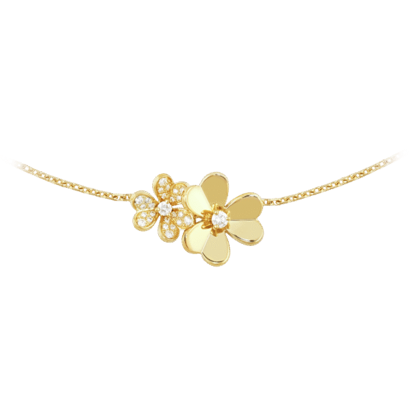Frivole necklace, 9 flowers