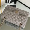 Chanel Classic Handbag 26cm Grey For Women A01112
