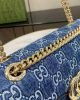 Gucci marmont 26 cm blue denim