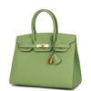 676C8EA9-F14C-A313-0FC2-F9A83BFC6921.jpg Birkin 35 Vert Criquet Epsom with Palladium Hardware