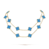 Vintage Alhambra long necklace, 20 motifs