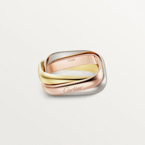TRINITY CUSHION RING, MEDIUM MODEL