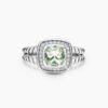 6AD3F1C7-E500-EB87-9CDF-CB70A86086E6.jpg Petite Albion® Ring Sterling Silver with Prasiolite and Diamonds - 6