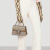 Gucci Dionysus Canvas Top Handle Bag 24x16cm