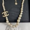 CC Pearl Choker Necklace