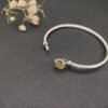 6C96A204-F088-638C-6D6C-38D7B07997FE.jpg Petite Chatelaine® Bracelet Sterling Silver with Citrine, 3mm - 17 CM