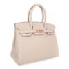 Birkin 30 Bag Craie Togo Leather with Rose Gold Hardware