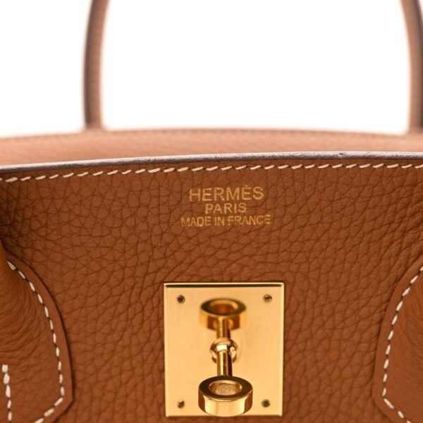Birkin 30 Taurillon Clemence Gold Hardware