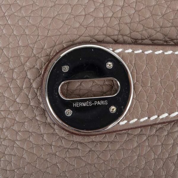 Lindy 30 Bag Coveted Etoupe Clemence Leather Palladium