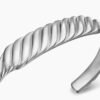 70076846-19A3-1EDF-40AD-A856FB41BEBC.jpg Sculpted Cable Contour Bracelet Sterling Silver, 12.9mm