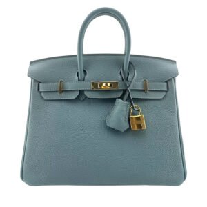 70085089-7F42-43E7-5C66-D37D9D750B43.jpg Birkin 25 Bleu Ciel Togo Gold Hardware