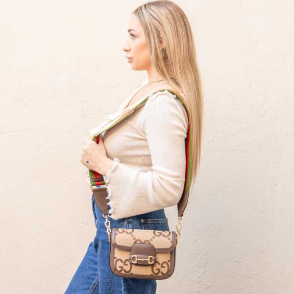 Gucci Horsebit 1955 Jumbo GG Mini Shoulder Bag